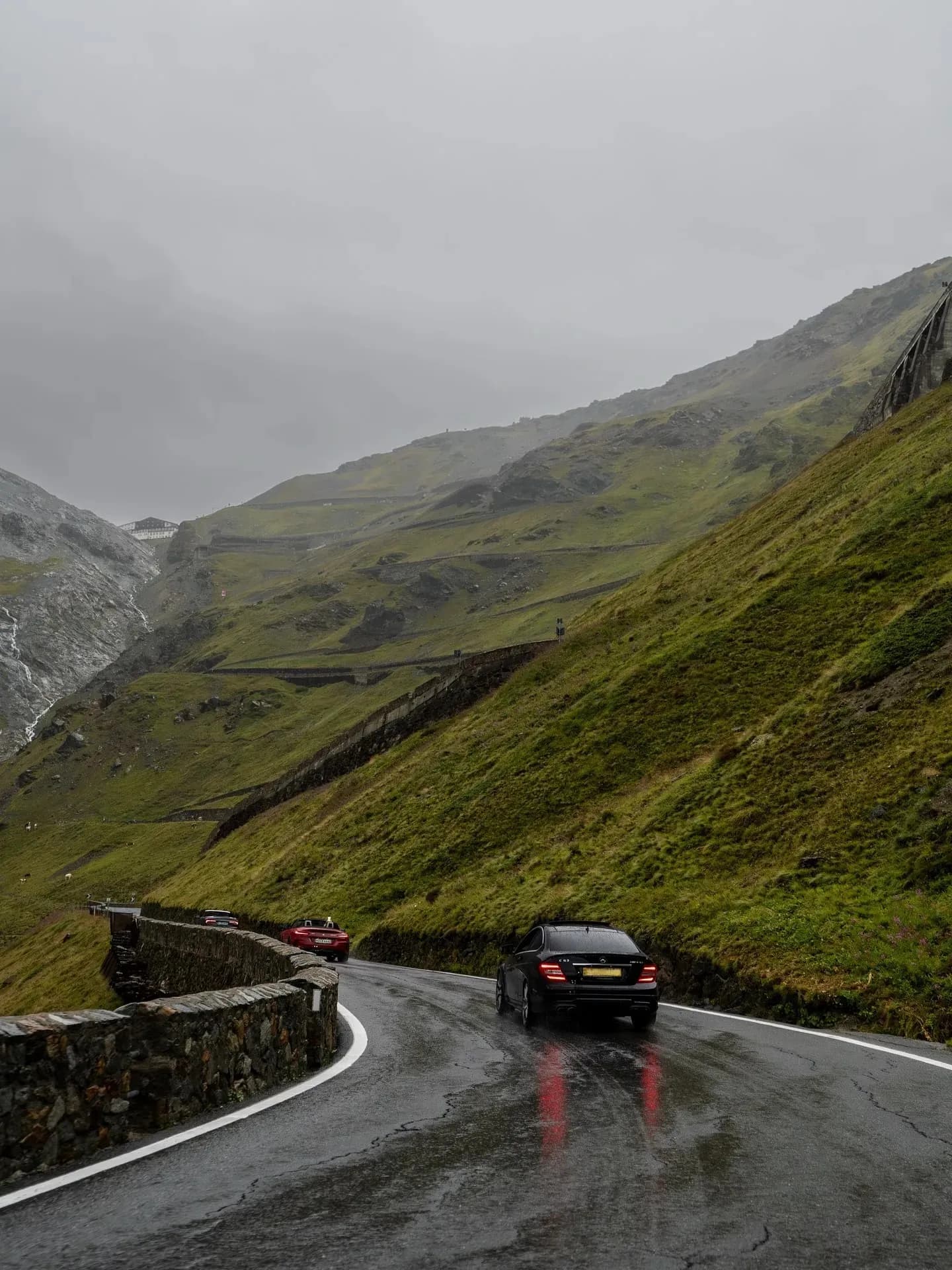 Rally Convoy on the Stelvio Pass