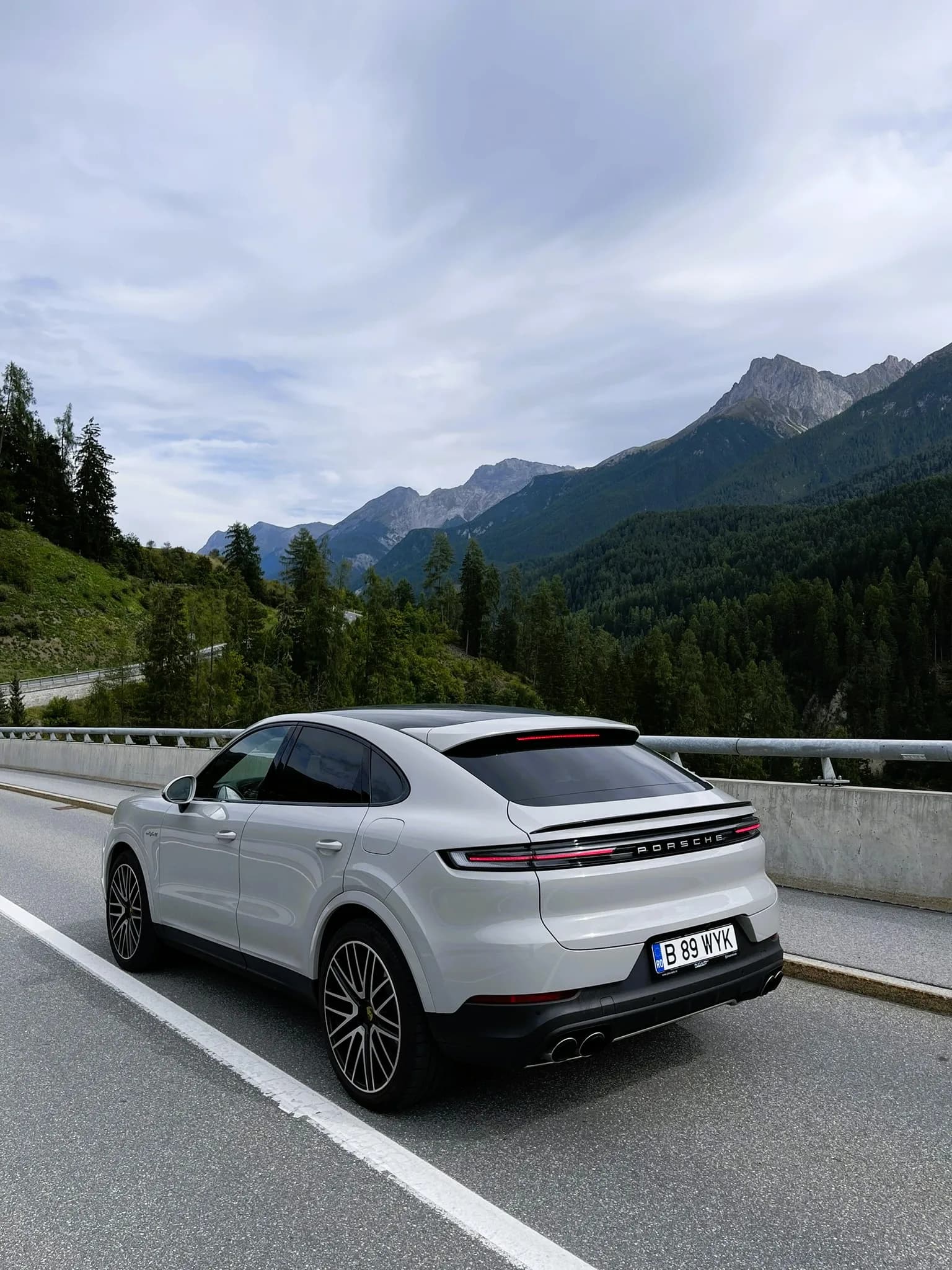 Dramatic Alpine Glacier Landscape