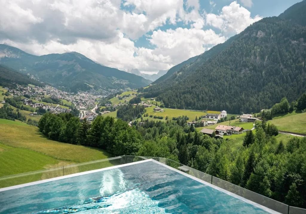 Dolomites Valley Panorama